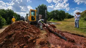 empresa de construção de rede de saneamento em São Paulo