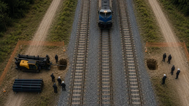 travessia método não destrutivo